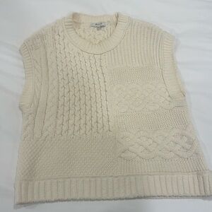 Madewell Patchwork Sweater Vest
